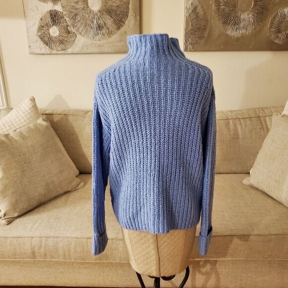 Abound Mock Neck Cozy Knit Pullover Sweater sz Med - Picture 6 of 11
